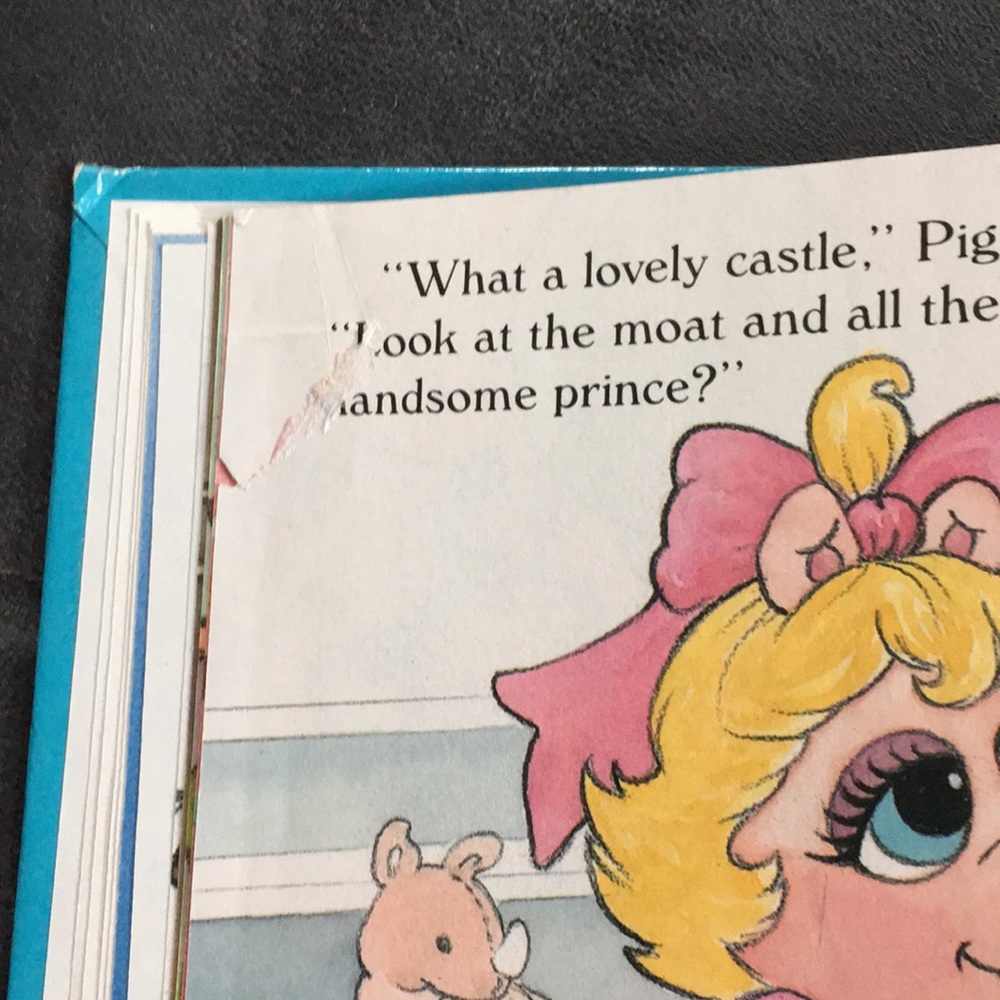 Vintage Muppet Babies Book - Picture 4 of 6